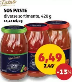 SOS PASTE