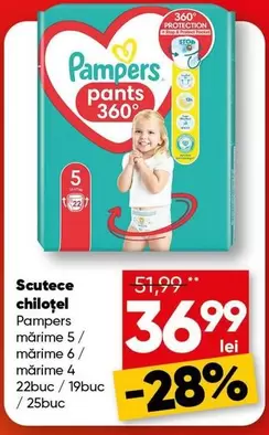 Pampers - Scutece chiloțel