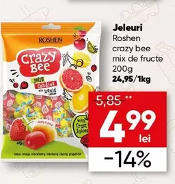 Jeleuri crazy bee mix de fructe