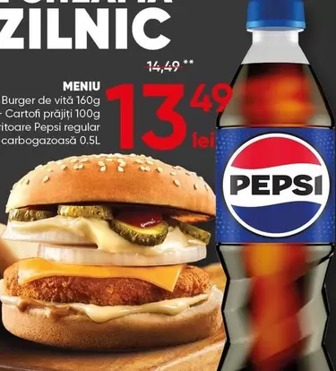 Pepsi - MENIU