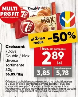 7days - Double / Max