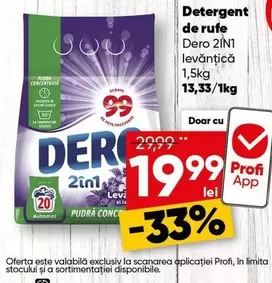 Dero - Detergent de rufe