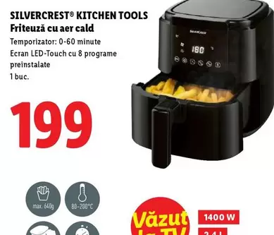 KITCHEN TOOLS Friteuză cu aer cald