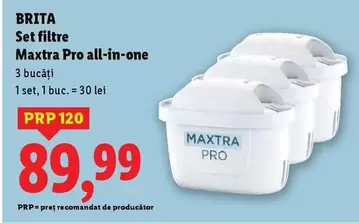 Set filtre Maxtra Pro all-in-one