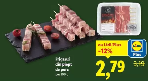Frigărui din piept de porc