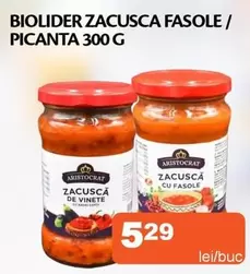 ZACUSCA FASOLE / PICANTA