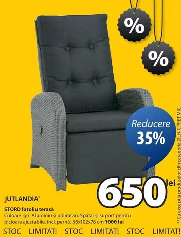 STORD fotoliu terasa