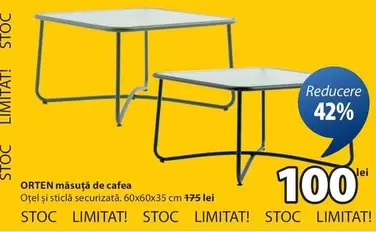 ORTEN măsuţă de cafea