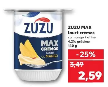 Zuzu - laurt cremos cu mango / afine