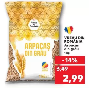 Arpacaş din grâu