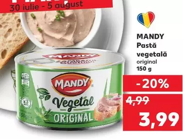 Pastă vegetală