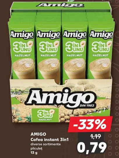 Amigo - Cafea instant 3in1