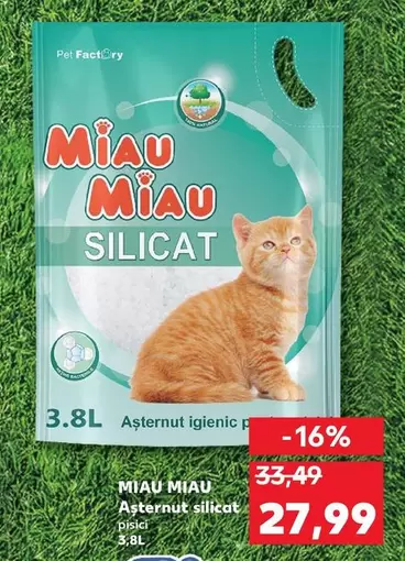 MIAU MIAU Aşternut silicat