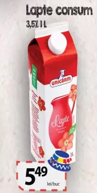 Lapte consum