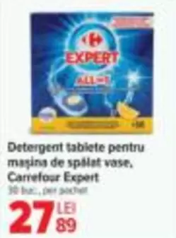 Detergent tablete pentru maşina de spălat vase