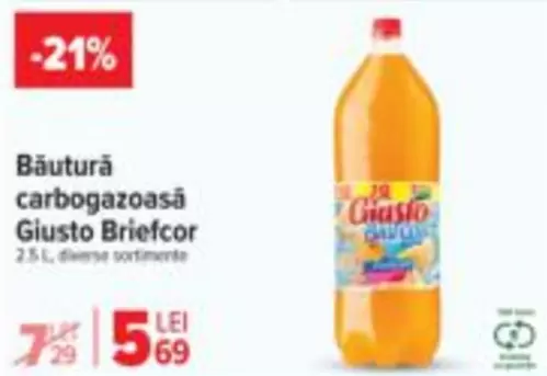 carbogazoasă Giusto Briefcor