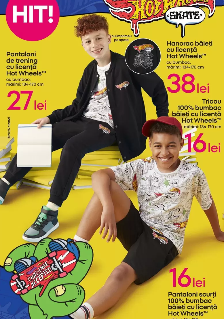 Seat - Pantaloni de trening cu licență Hot Wheels™