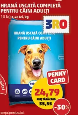 HRANĂ USCATĂ COMPLETĂ PENTRU CÂINI ADULŢI