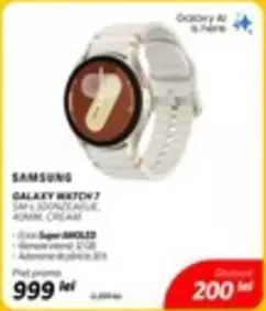 GALAXY WATCH 7 SAFIR LINGUAL 40MM, CREAM