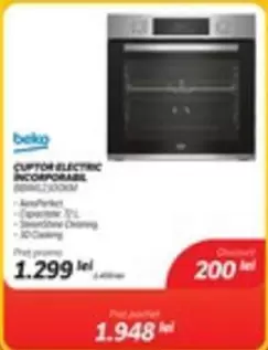 Beko - CUFTOR ELECTRIC INCORPORABIL BIMG22300XM