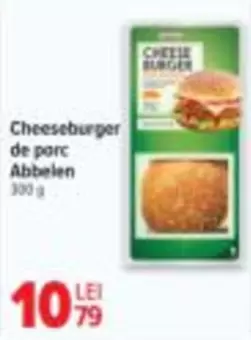 Cheeseburger de porc