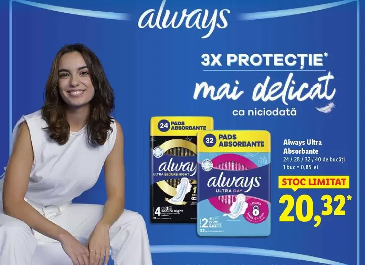 Always - Ultra Absorbante