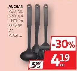 Auchan - POLONIC SPATULĂ LINGURĂ SERVIRE