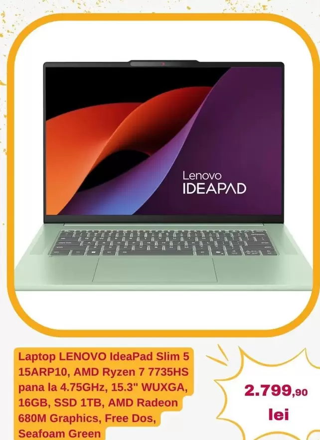 Lenovo - IdeaPad Slim 5 15ARP10