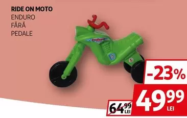 ENDURO FĂRĂ PEDALE