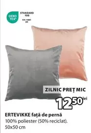 ERTEVIKKE faţă de pernă