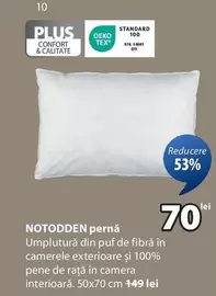 NOTODDEN pernă