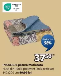 pătură matlasată