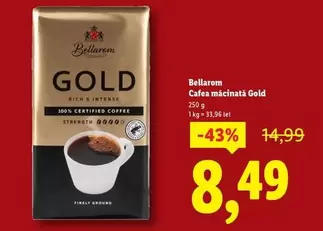 Cafea măcinată Gold