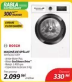 Bosch - MAȘINĂ DE SPĂLAT WAJ282X0BY