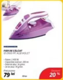 FIER DE CĂLCAT IO-2900-PR-AUB/VIOLET