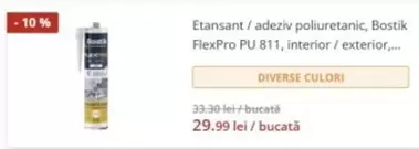 adeziv poliuretanic, FlexPro PU 811