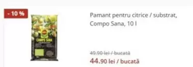 Pamant pentru citrice / substrat