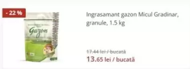 Ingrasamant gazon Micul Gradinar