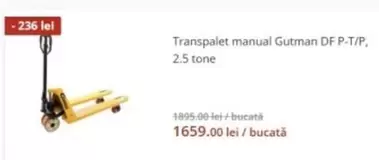 Transpalet manual DF P-T/P