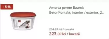 perete Baumit BetonKontakt