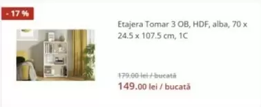 Etajera Tomar 3 OB