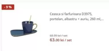 Ceasca si farfurioara D3975