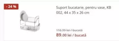 Suport bucatarie, pentru vase, KB 002