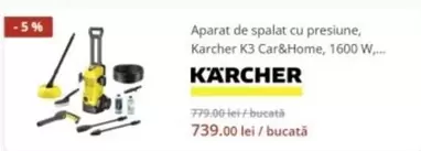 Aparat de spalat cu presiune, Karcher K3 Car&Home, 1600 W
