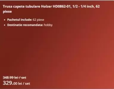 capete tubulare HD0862-01