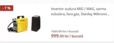 sudura MIG / MAG, sarma tubulara, fara gaz
