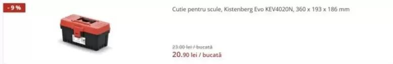 Cutie pentru scule, Kistenberg Evo KEV4525L