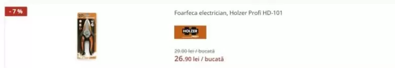 Fir electric electrician, Holzer Profi HD 101