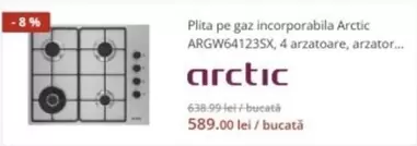 Arctic - ARGW641235X, 4 arzatoare, arzator