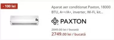 Aparat aer conditionat, 18000 BTU, A++/A+, Inverter, Wi-Fi, kit